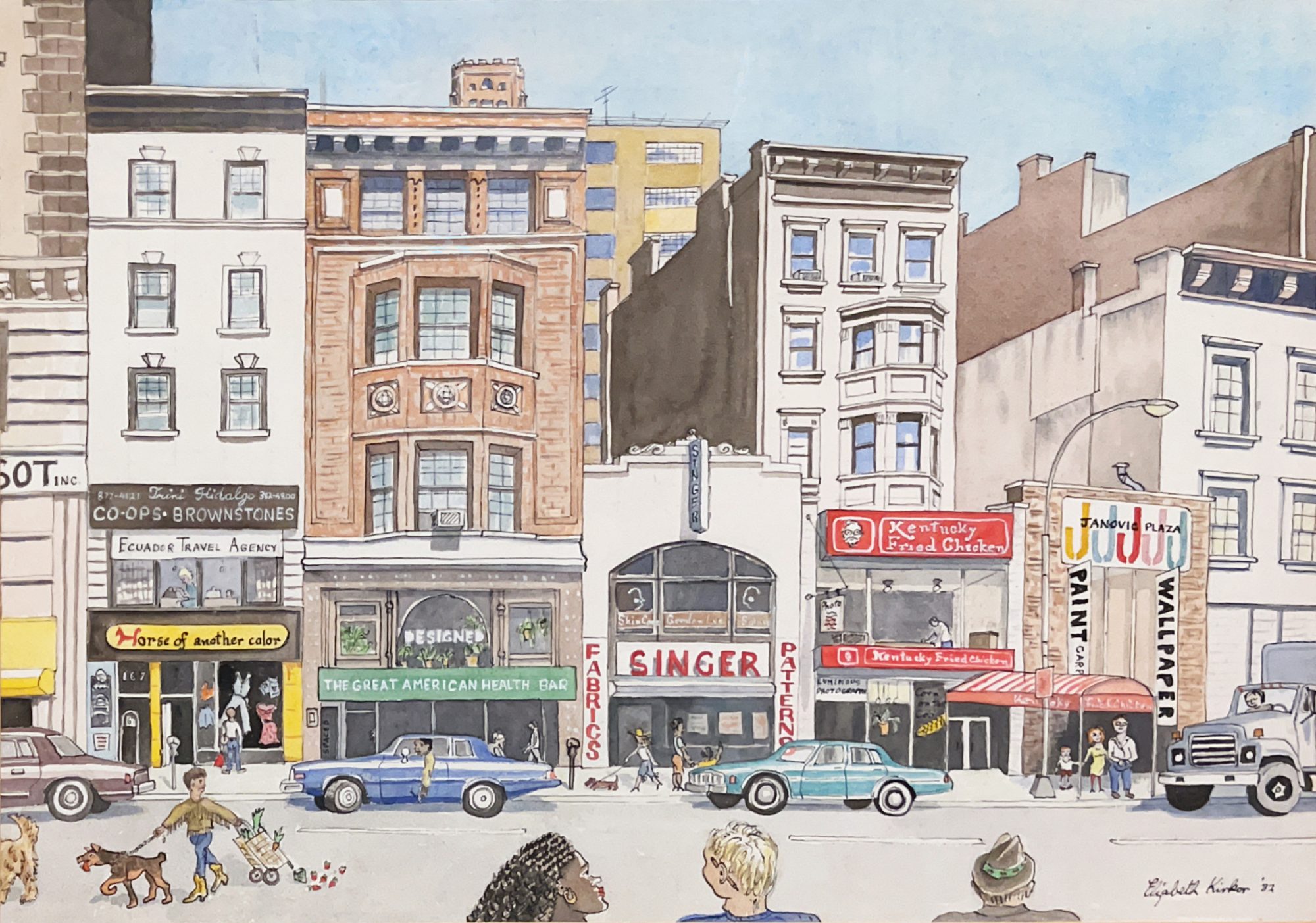 A Man Crossing 72nd