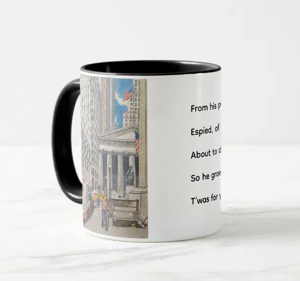 George and Federal Hall Mug